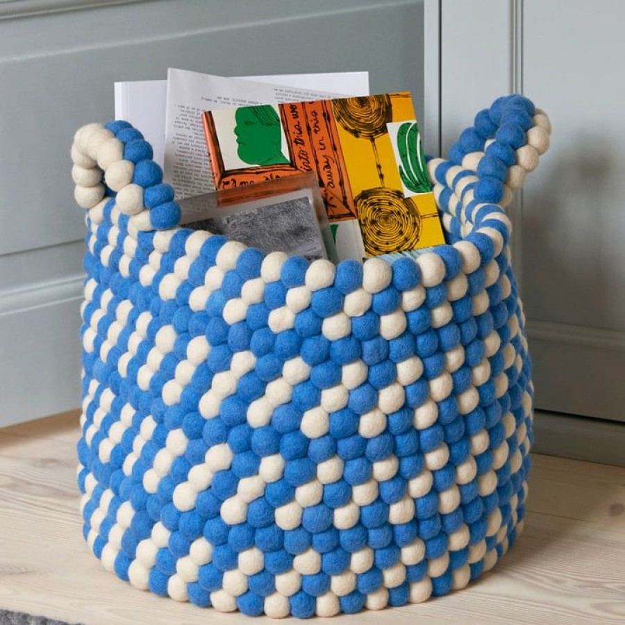 Home Accessories * | Hay Bead Storage Basket Best Choice