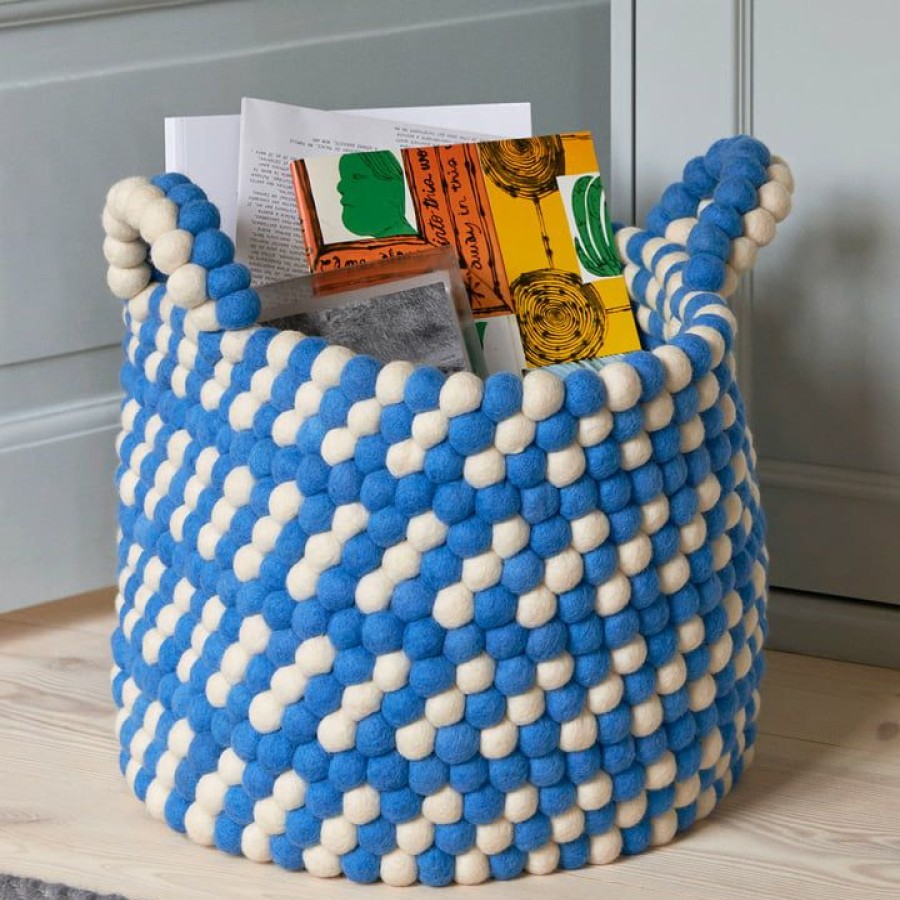 Home Accessories * | Hay Bead Storage Basket Wholesale