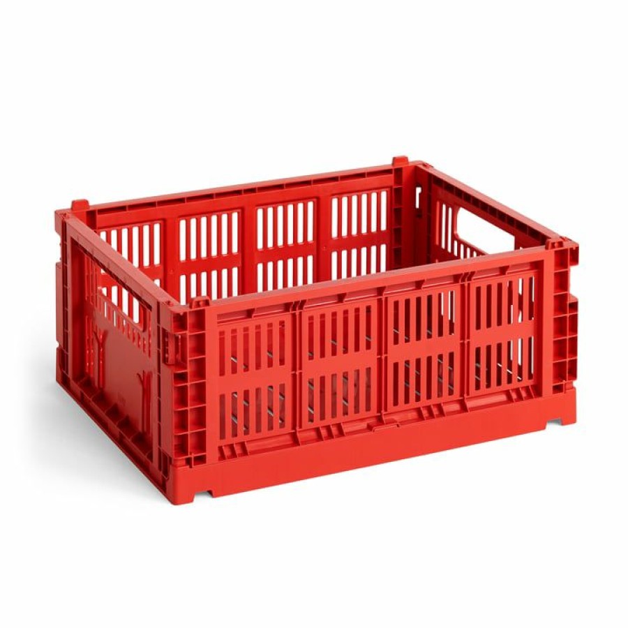 Home Accessories * | Hay Colour Crate Basket Recycled Typical Style