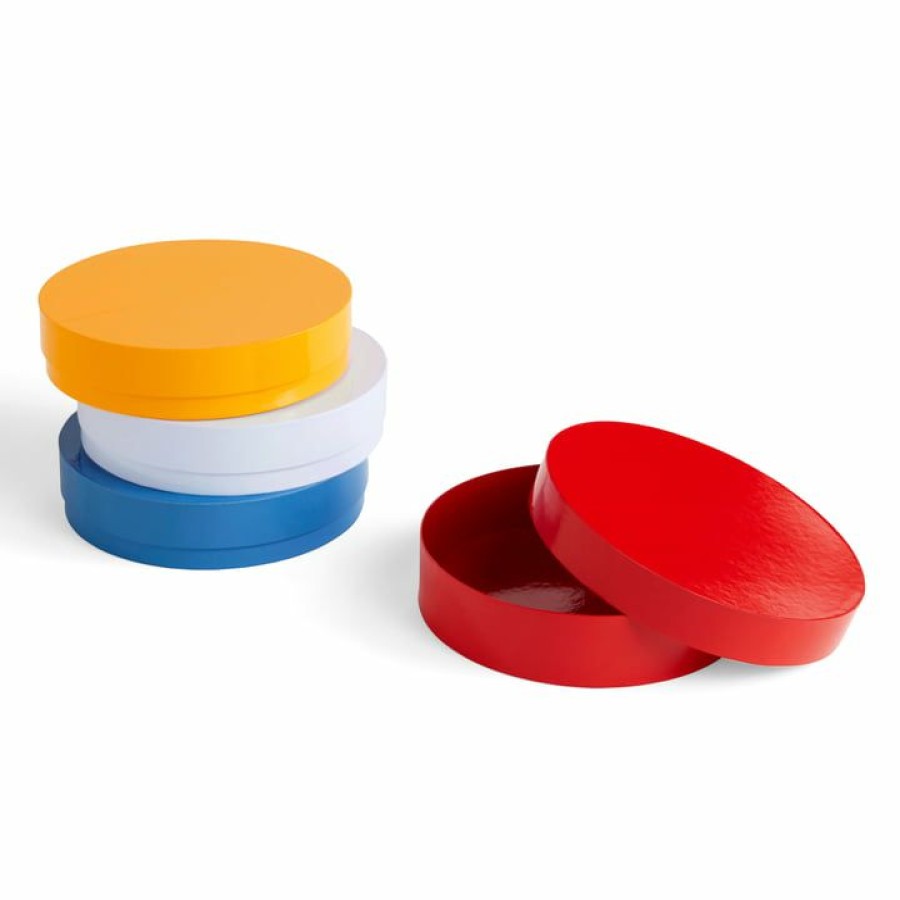 Home Accessories * | Hay Colour Storage Box Round Shop