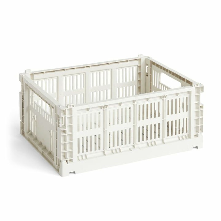 Home Accessories * | Hay Colour Crate Basket Recycled Sale Online