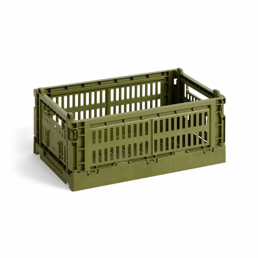 Home Accessories * | Hay Colour Crate Basket Recycled Cheaper