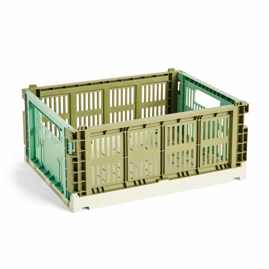 Home Accessories * | Hay Colour Crate Basket Recycled Online