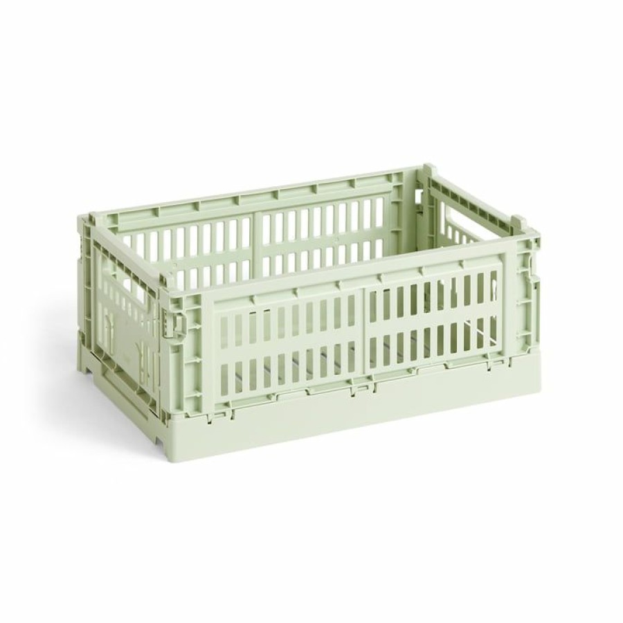 Home Accessories * | Hay Colour Crate Basket Recycled Clearance Sale