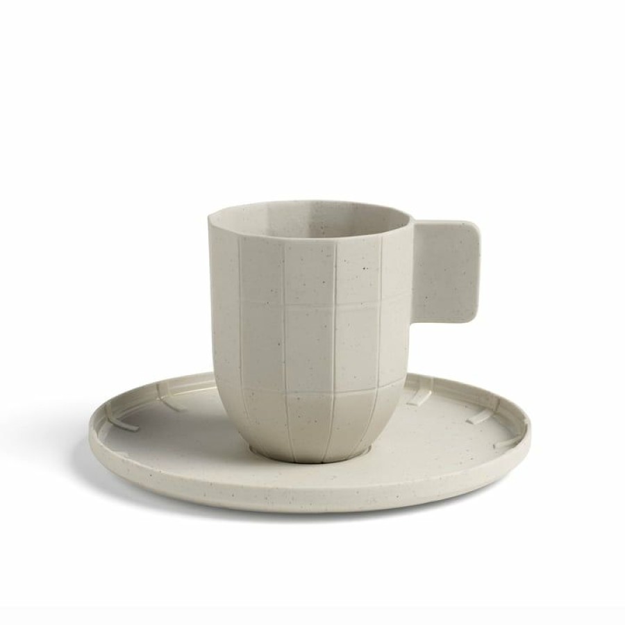 Kitchenware * | Hay Paper Porcelain Saucer O 14.5 Cm, Light Grey Shop