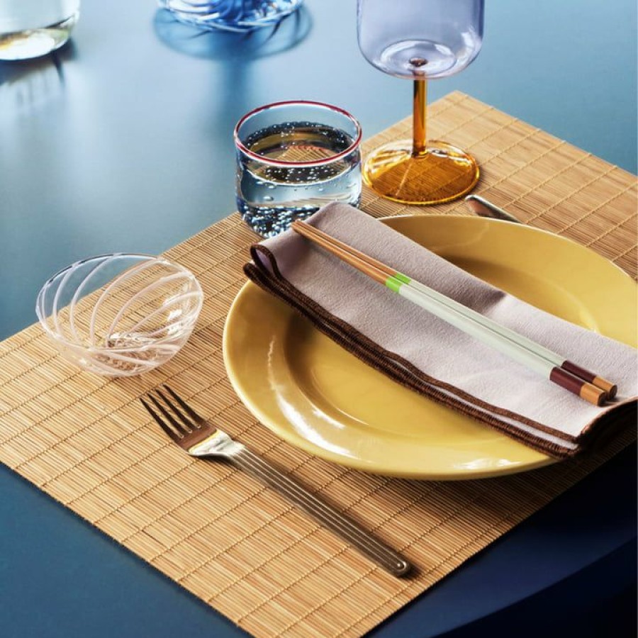 Kitchenware * | Hay Bamboo Placemat, Natural (Set Of 2) Shop