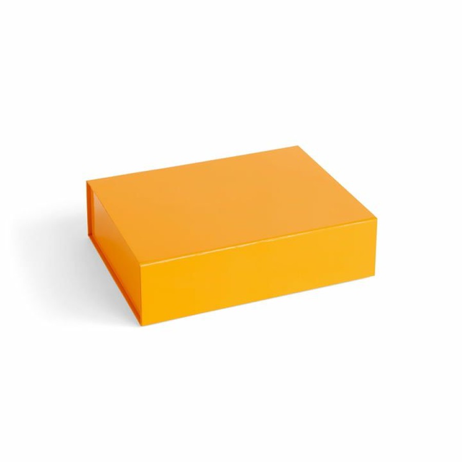 Home Accessories * | Hay Colour Storage Box Magnetic Sale Online