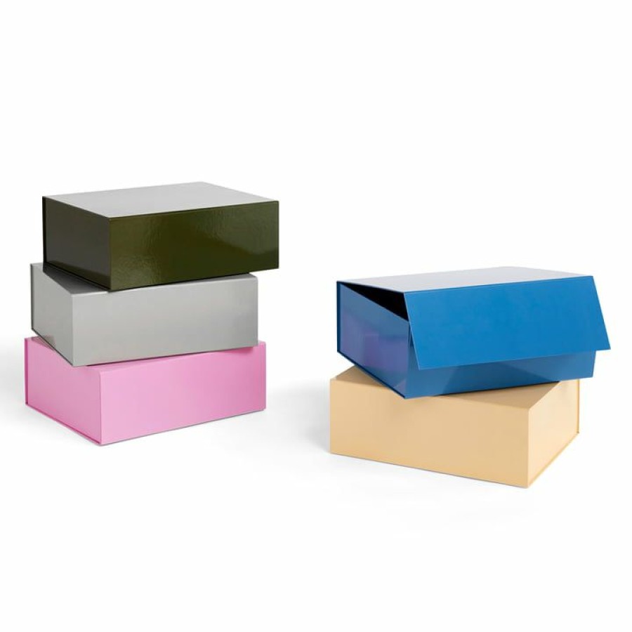 Home Accessories * | Hay Colour Storage Box Magnetic Sale Online