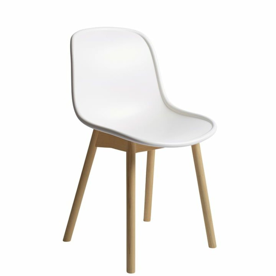 Furniture * | Hay Neu13 Chair, Oak Matt Lacquered / Cream White Attractive