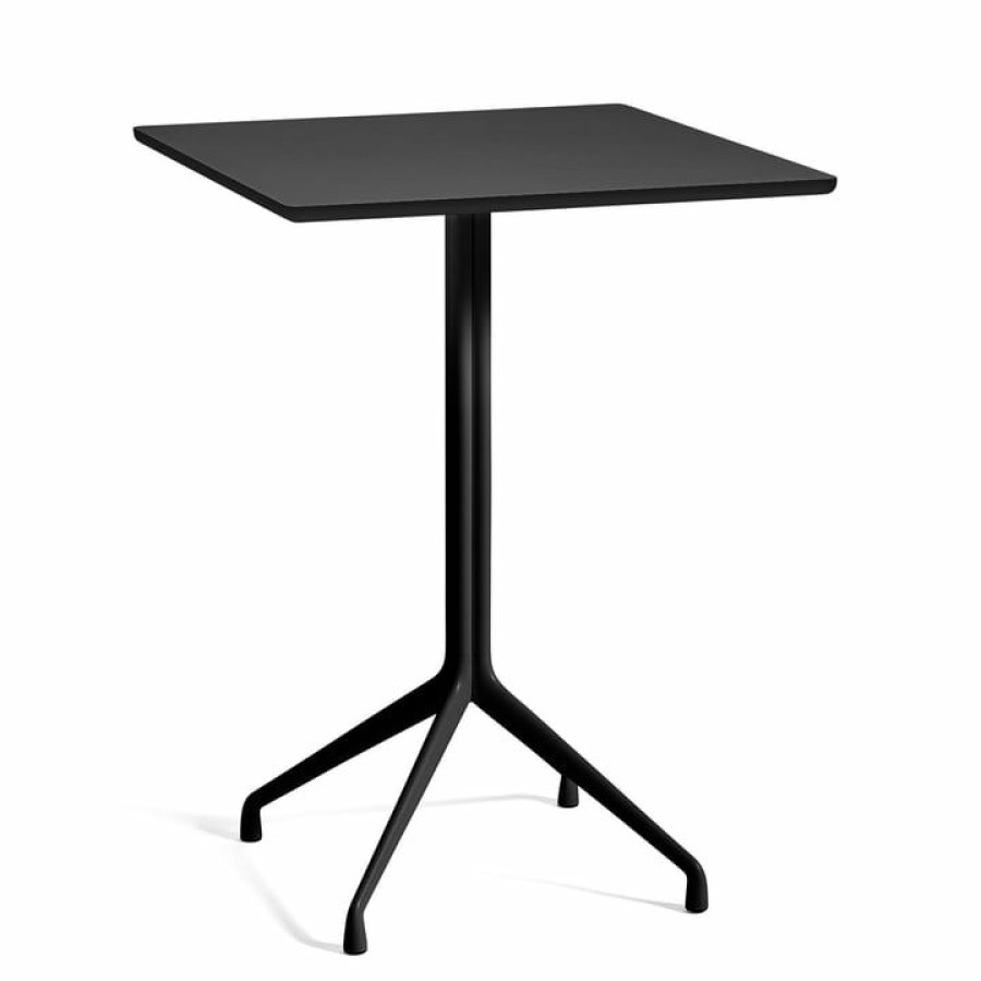 Furniture * | Hay About A Table Aat 15 High Table 80 X 80 Cm H105 Cm, Black Discount