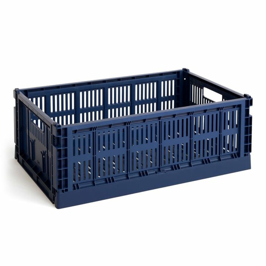 Home Accessories * | Hay Colour Crate Basket Recycled Opening Sales