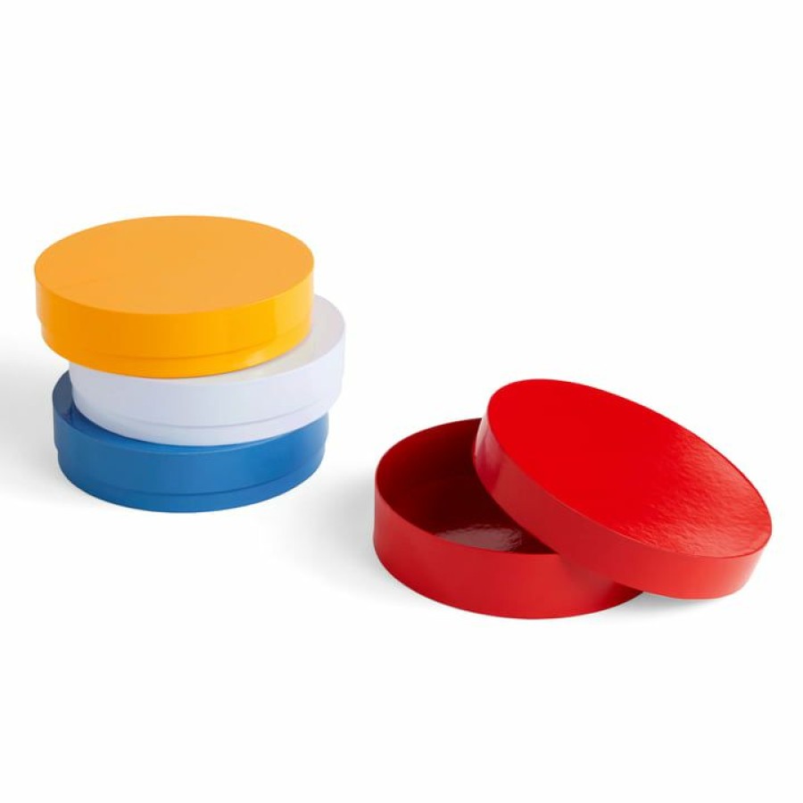 Home Accessories * | Hay Colour Storage Box Round Bestsellers