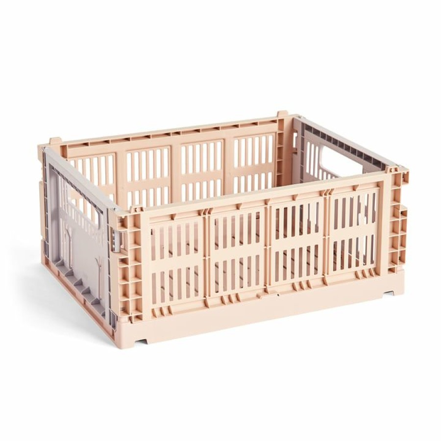 Home Accessories * | Hay Colour Crate Basket Recycled Online