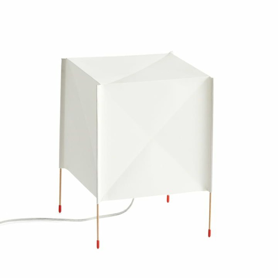 Lighting * | Hay Paper Cube Table Lamp, White Typical Style