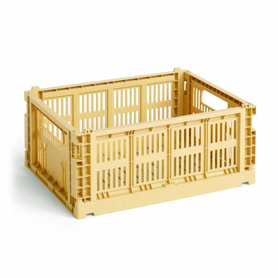 Home Accessories * | Hay Colour Crate Basket Recycled Flash Sale