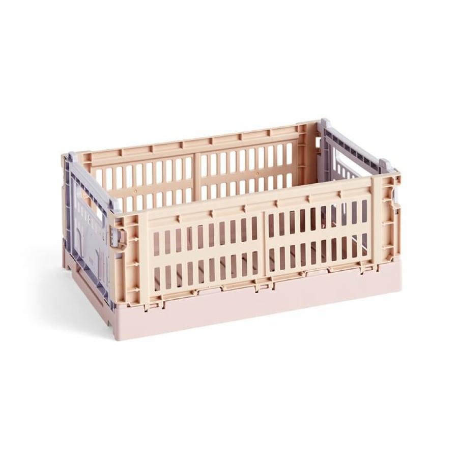 Home Accessories * | Hay Colour Crate Basket Recycled Wholesale