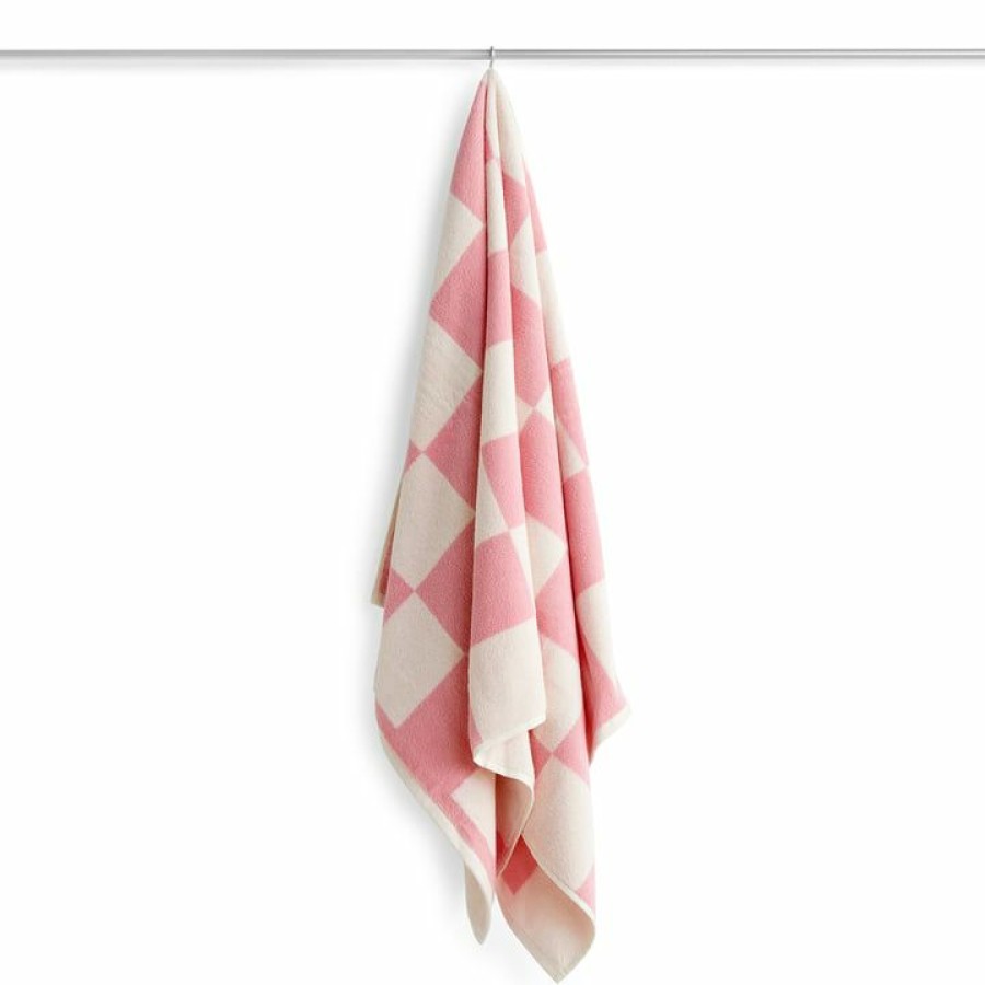 Home Accessories * | Hay Check Bath Towel Popular