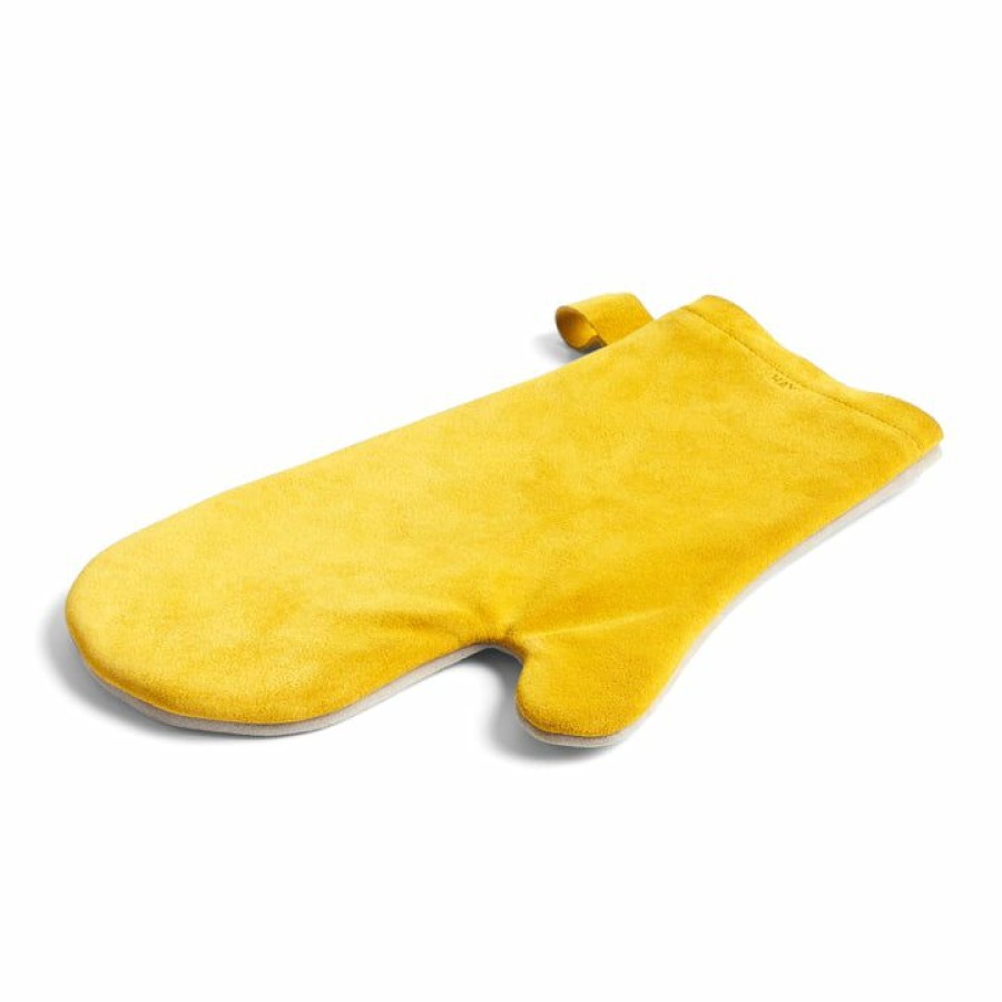 Kitchenware * | Hay Suede Oven Glove, Yellow Sale Online