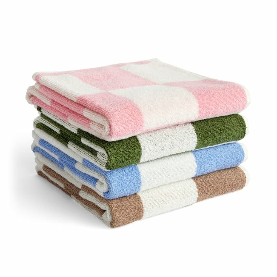 Home Accessories * | Hay Check Towel Discount Store