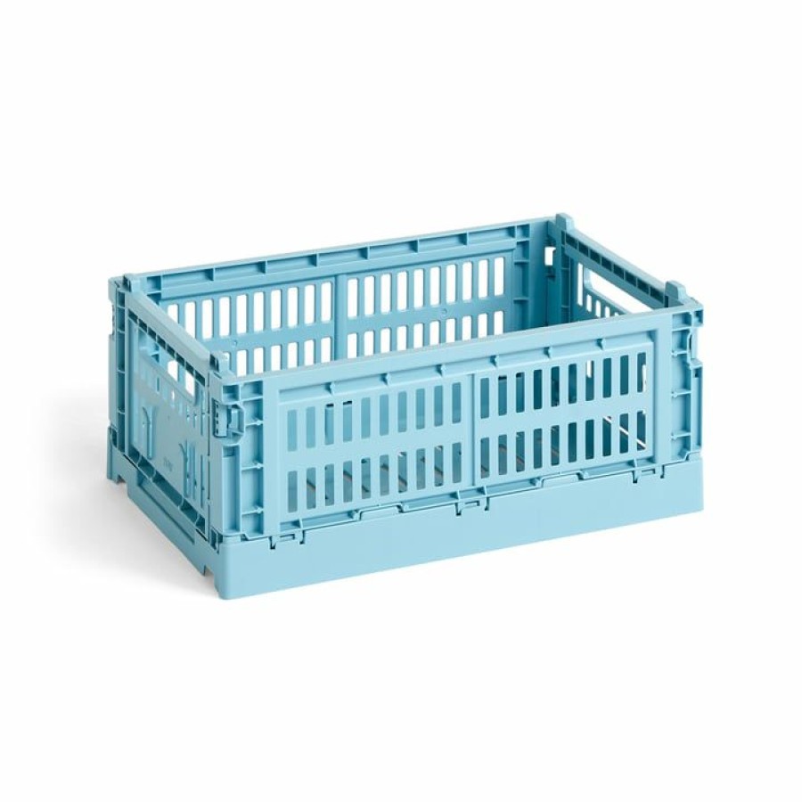 Home Accessories * | Hay Colour Crate Basket Recycled New