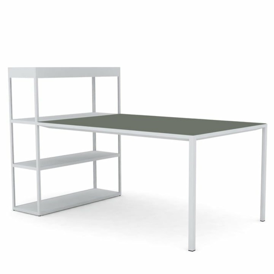 Furniture * | Hay New Order Shelf With Table, Light Grey / Green Online