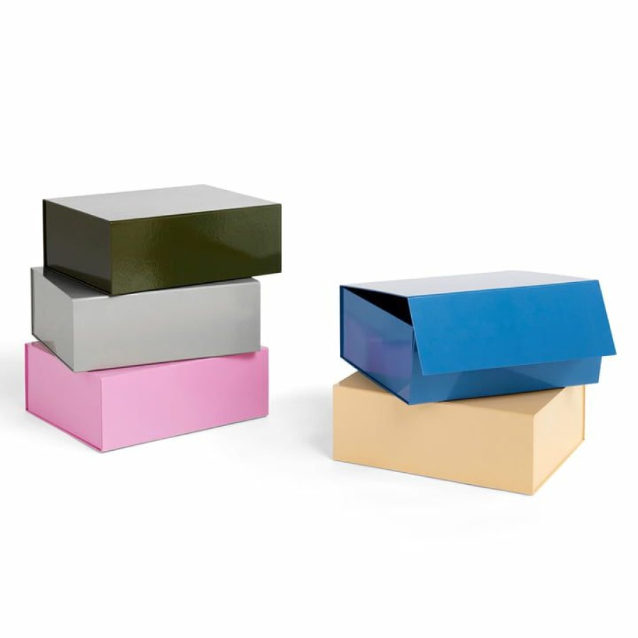 Home Accessories * | Hay Colour Storage Box Magnetic Discounts